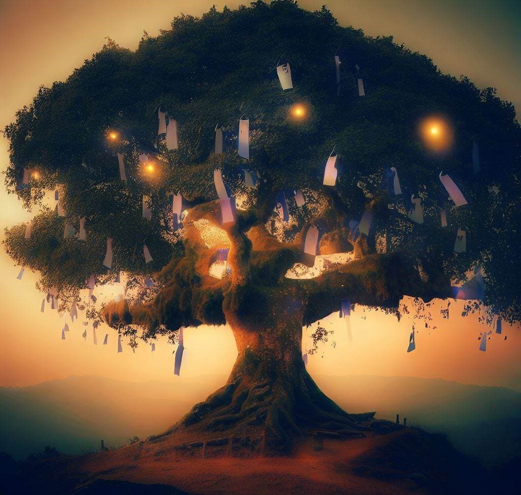 Wishing Trees in the World