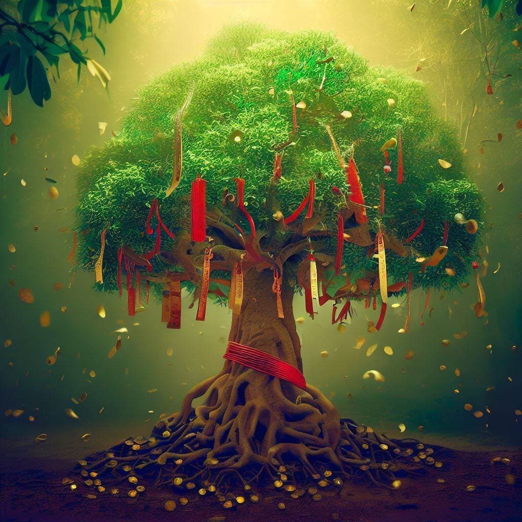 How to Use a Wishing Tree to Attract Wealth and Prosperity
