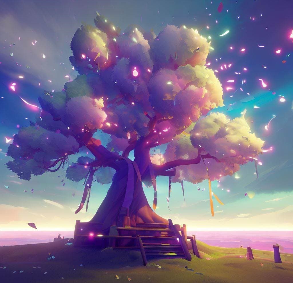 What is a wishing tree and why is it relevant to the metaverse?